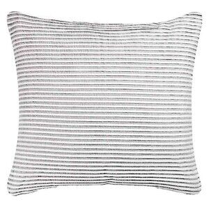 KAS Room Finley Euro Pillow Sham European 26x26 Dorm Room Summer Ticking Stripe